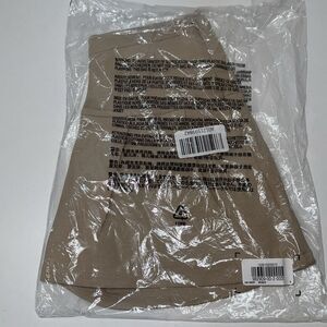 🔥GAP school uniforms Tan Mini Skater Skirt with Pleats Sz 6-7 new